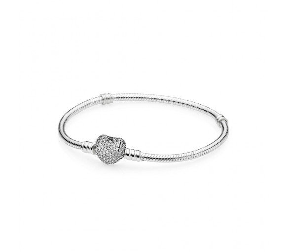 Luxoia - Pandora Armband mit Herzverschluss - 590727CZ