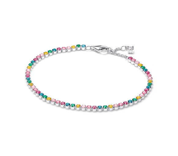 Luxoia - Pandora Rainbow Tennis Bracelet - 593927C03