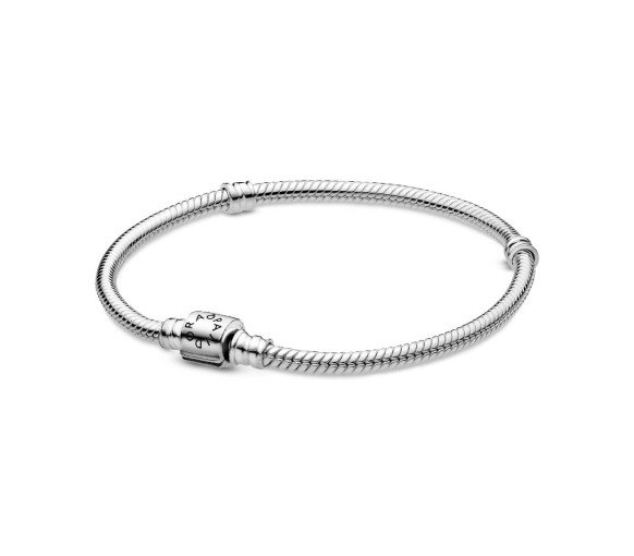Luxoia - Pandora Bracelet Maille Serpent Fermoir Barillet - 594596C00