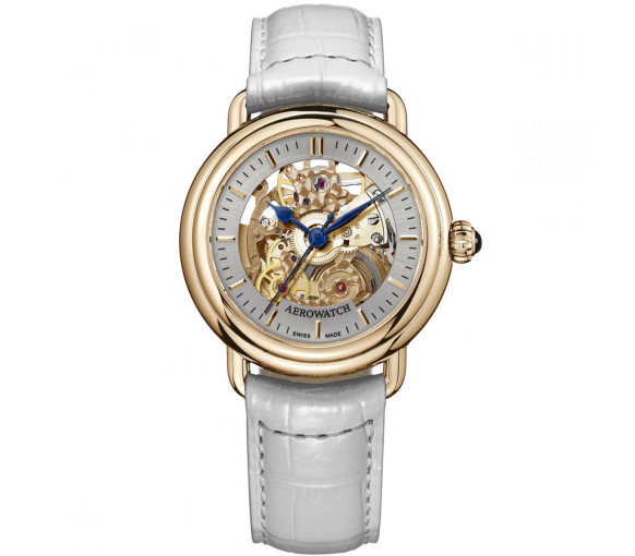 Luxoia - Aerowatch 1942 Lady Elegance Automatic - A 60922 RO16