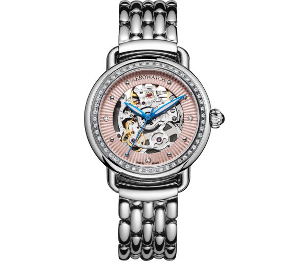 Luxoia - Aerowatch 1942 Lady Automatic Skeleton - A 60960 AA20 DIA M