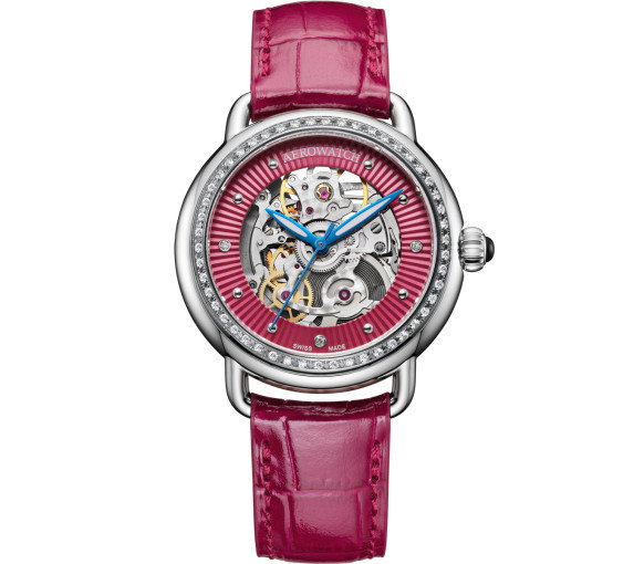 Luxoia - Aerowatch 1942 Lady Automatic Skeleton - A 60960 AA21 DIA