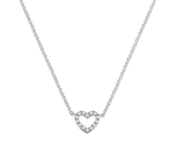 Luxoia - Luxoia Silver Classics Herz Halskette - 6233.03176/4500