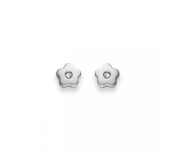 Luxoia - HK Silver Classics Ohrstecker Blume - 6262.03156/0001