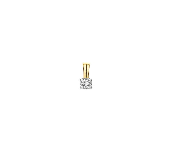 Luxoia - Blush Diamonds Anhänger 14k Gelbgold und Weissgiold - 6600BDI