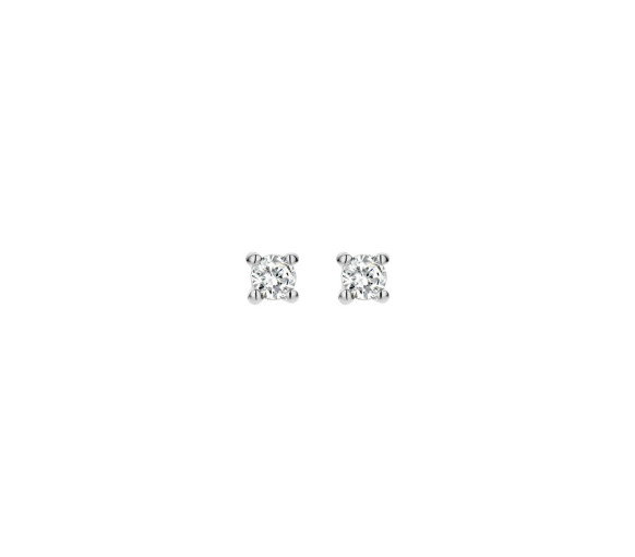Luxoia - Blush Diamonds Ohrstecker 14k Weissgold - 7601WDI