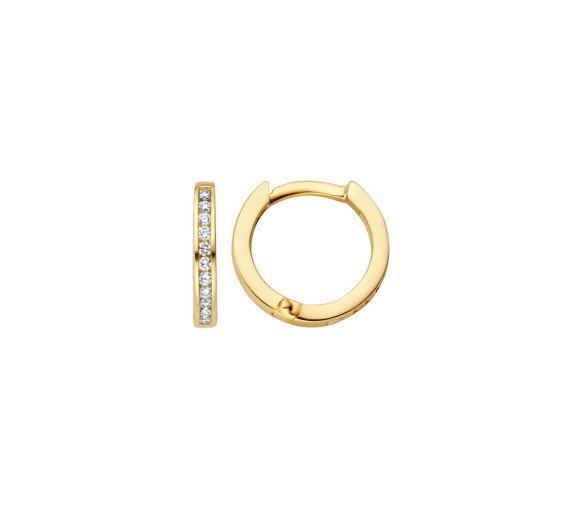 Luxoia - Blush Diamonds Ohrringe 14k Gelbgold - 7614YDI