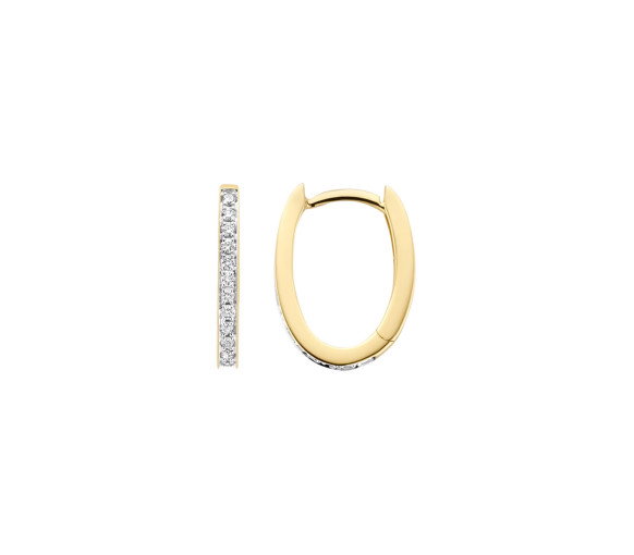 Luxoia - Blush Diamonds Ohrringe 14k Gelbgold - 7622YDI