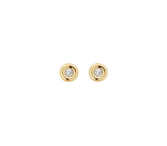 Luxoia - Blush Diamonds Ohrstecker 14k Gelbgold - 7627YDI