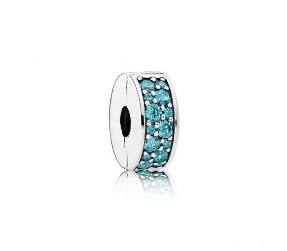 Luxoia - Pandora Türkisfarbener Clip Charm - 791817MCZ