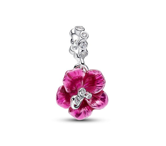 Luxoia - Pandora Hibiscus Dangle Charm - 794698C01