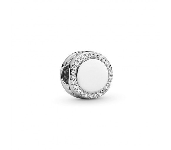 Luxoia - Pandora Gravierbarer Knopf Charm - 798747C01