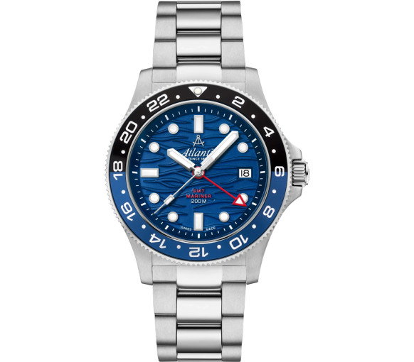 Luxoia - Atlantic Mariner Wave Quartz GMT - 81576.41.59GMT