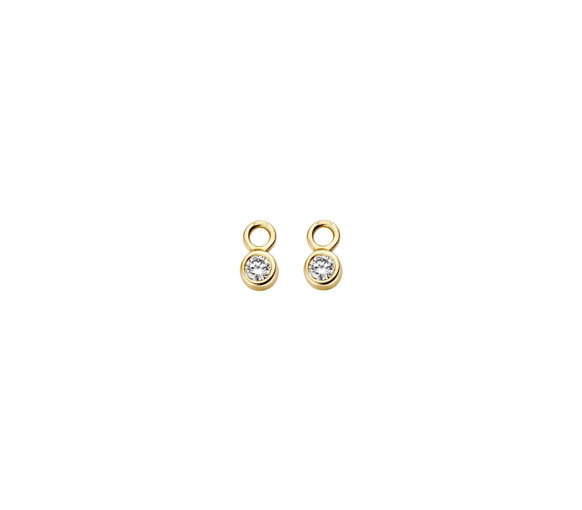 Luxoia - Blush Ohr Charms 14k Gelbgold - 9058YZI