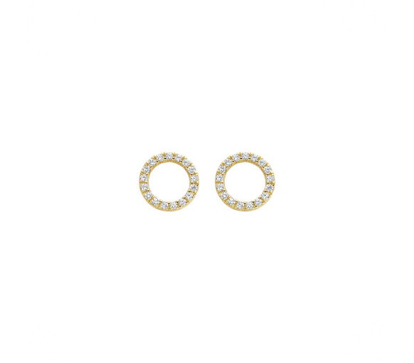 Luxoia - Blush Ohr Charms 14k Gelbgold - 9066YZI
