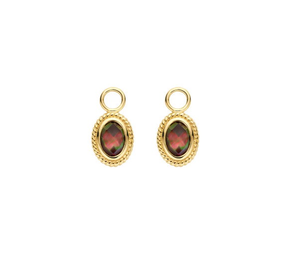 Luxoia - Blush Ohr Charms 14k Gelbgold - 9091YBQ