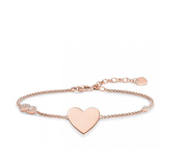Luxoia - Thomas Sabo Armband Herz mit Infinity - A1486-416-14-L19,5V