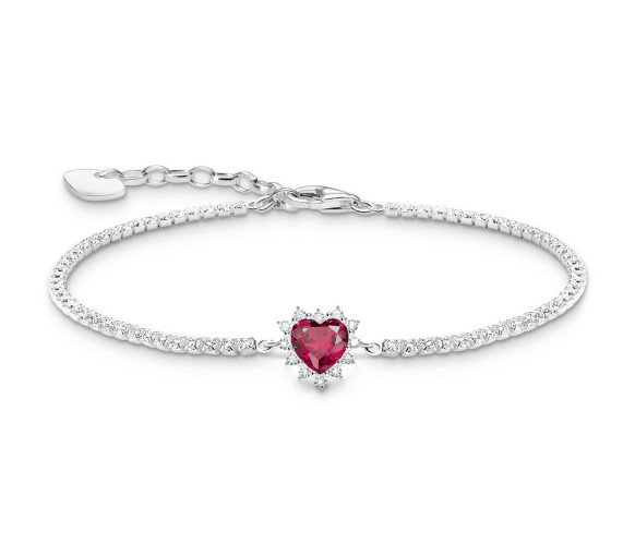 Luxoia - Thomas Sabo Herz Armband Romance Silber - A2188-013-10-L19V