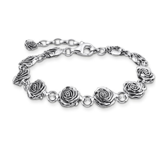 Luxoia - Thomas Sabo Armband Midnight Rose Silber - A2197-637-21