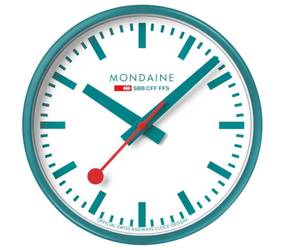 Luxoia - Mondaine Wanduhr (25 cm) Limited Edition - A990.CLOCK.10SBD
