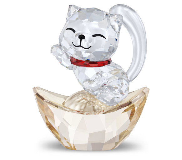 Luxoia - Swarovski Asian Symbols Gatto Portafortuna - 5692857
