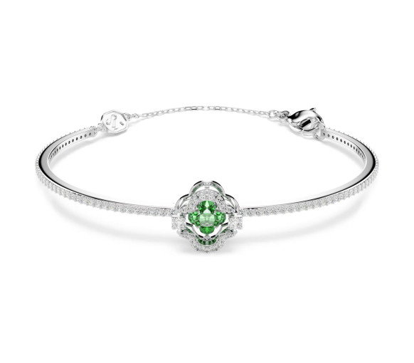 Luxoia - Swarovski Bracelet jonc Una Angelic Tailles variées Vert Métal rhodié - 5757791