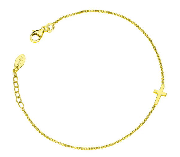 Luxoia - Amen Pray & Love Cross Armband - BRCG