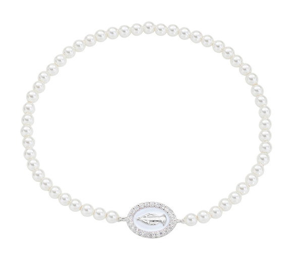 Luxoia - Amen Miraculous Mary Armband - BRELPE30SWBBZ