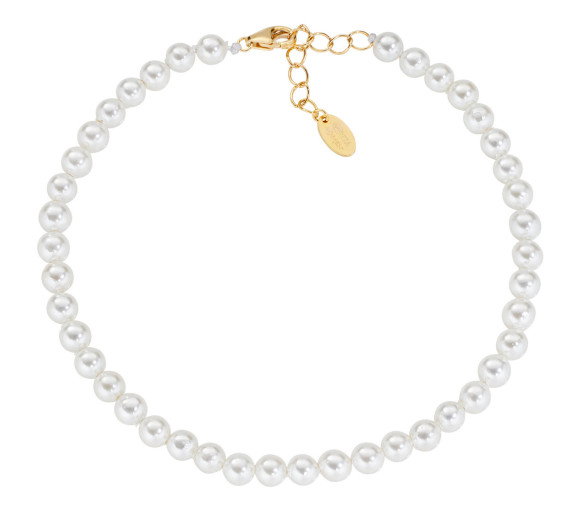 Luxoia - Amen Pearl Armband - BRPE60SWGB16
