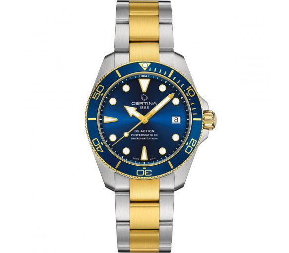 Luxoia - Certina DS Action Diver Powermatic 80 (38 mm) Sea Turtle Conservancy Special Edition - C032.807.22.041.10