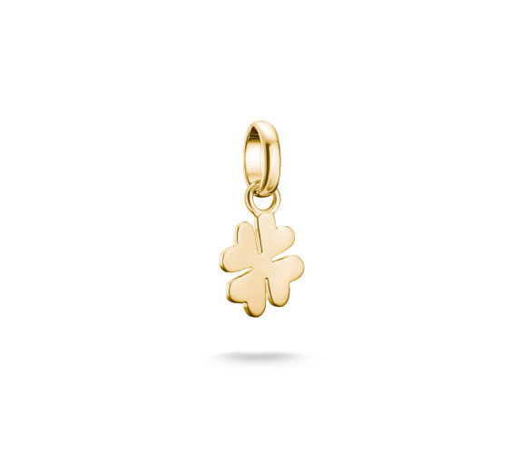 Luxoia - Thomas Sabo Charm-Anhänger Glücksklee Connect vergoldet - CC1202-413-39