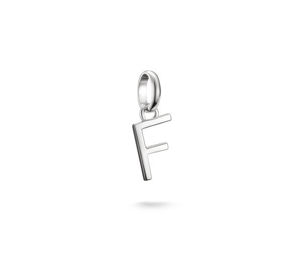 Luxoia - Thomas Sabo Charm-Anhänger Buchstabe F Connect Silber - CC1212-001-21