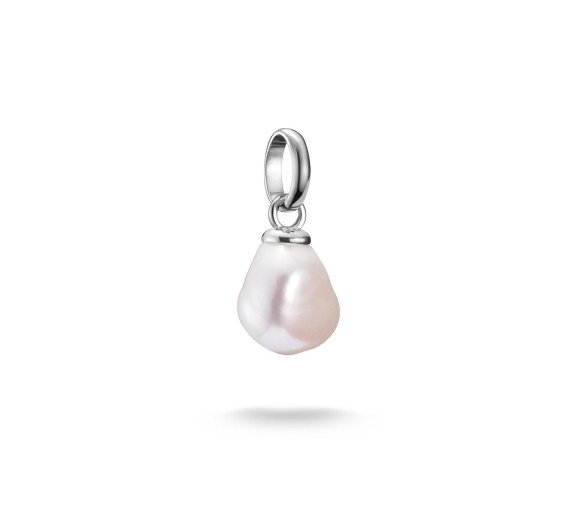 Luxoia - Thomas Sabo Charm-Anhänger Süsswasserzuchtperle Connect Silber - CC1282-082-14