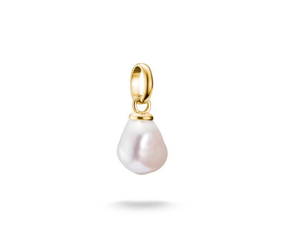 Luxoia - Thomas Sabo Charm-Anhänger Süsswasserzuchtperle Connect vergoldet - CC1282-430-14