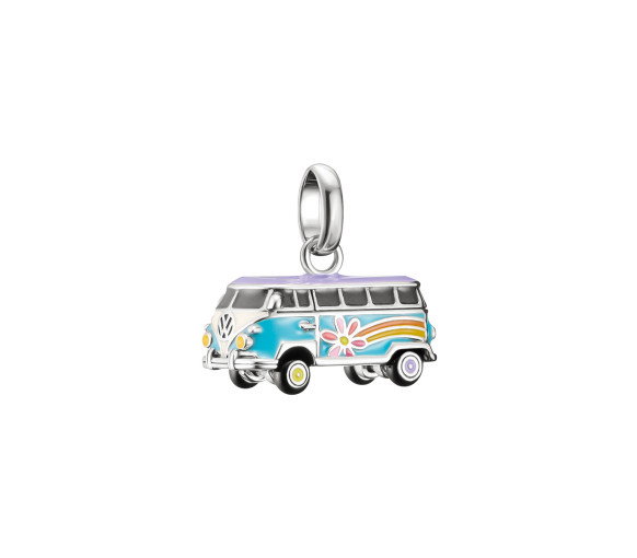 Luxoia - Thomas Sabo Charm-Anhänger Volkswagen Hippie-Bus Connect Silber - CC1324-664-7