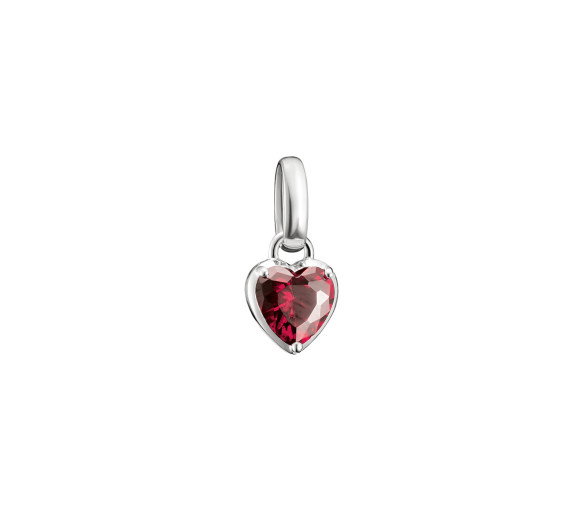 Luxoia - Thomas Sabo Charm-Anhänger Herz Geburtsstein Juli Connect Silber - CC1335-051-10