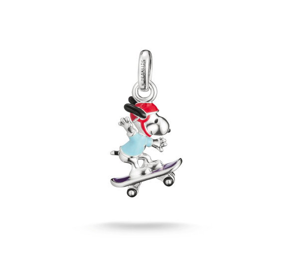 Luxoia - Thomas Sabo Peanuts Charm Snoopy sur skateboard Connect - CC1346-664-7