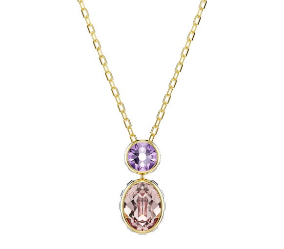 Luxoia - Swarovski Collana Chroma Taglio misto Multicolore Placcato color oro - 5741586