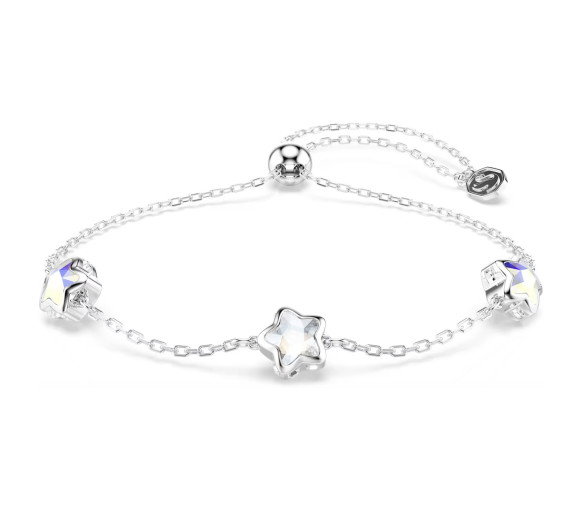 Luxoia - Swarovski Braccialetto Chroma Stella Bianco Placcato rodio - 5754185