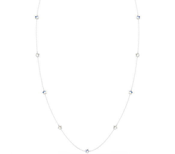 Luxoia - Swarovski Chroma strandage Star White Rhodium plated - 5754181