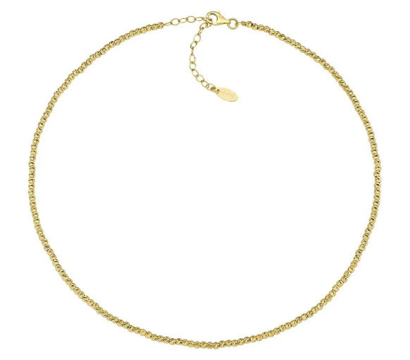 Luxoia - Amen Diamond Cut Beads Halskette - CLDI25G