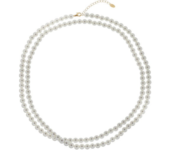 Luxoia - Amen Pearl Halskette - CLPE60SWGB90