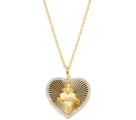 Luxoia - Amen Sacred Heart Halskette - CLSCCUG