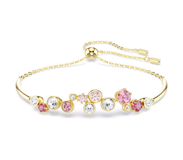 Luxoia - Swarovski Constella Bracelet Mixed cuts Multicolored Gold-tone plated - 5722476