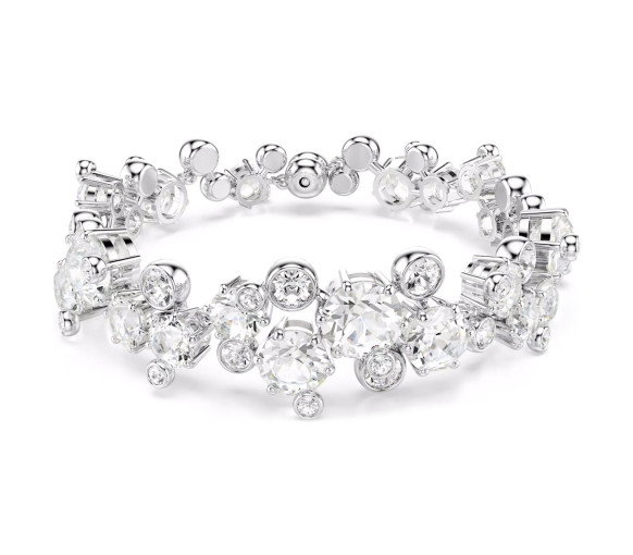 Luxoia - Swarovski Braccialetto Constella Taglio misto Bianco Placcato rodio - 5722469