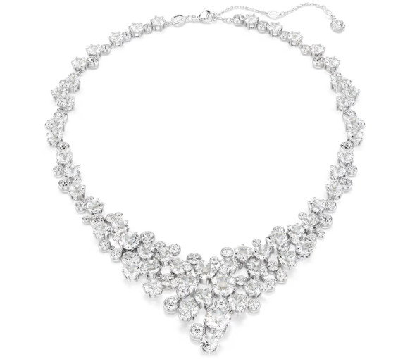 Luxoia - Swarovski Collana Constella Taglio misto Chiusura Bianca Placcato rodio - 5732249