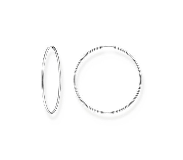 Luxoia - Thomas Sabo Creolen gross Silber - CR729-001-21