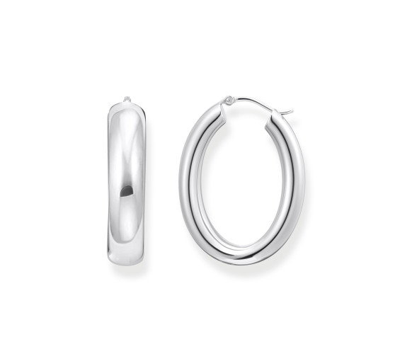 Luxoia - Thomas Sabo Creolen Chunky Silber - CR739-001-21