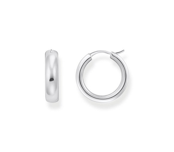 Luxoia - Thomas Sabo Creolen Chunky Design Silber - CR746-001-21