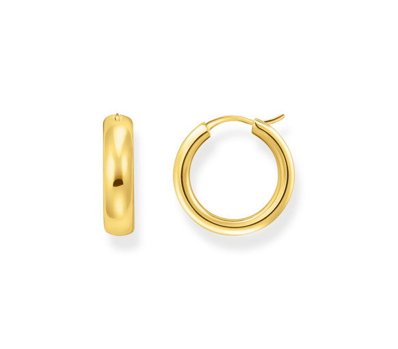 Luxoia - Thomas Sabo Creolen Chunky Design vergoldet - CR746-413-39